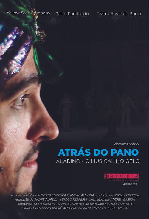 Póster de Atrás do pano - Aladino o musical no gelo