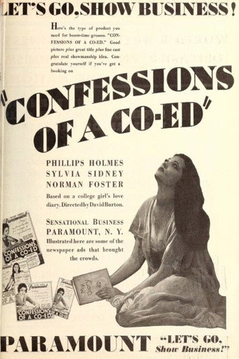 Póster de Confessions of a Co-Ed
