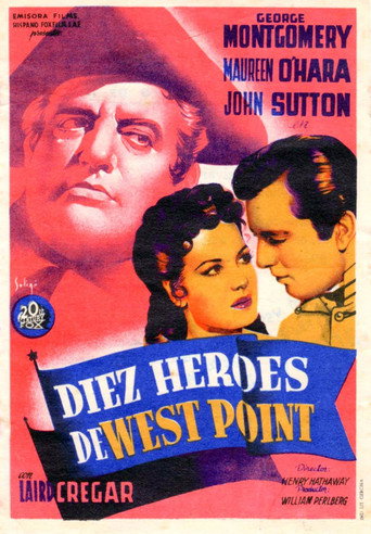 Póster de Ten Gentlemen from West Point
