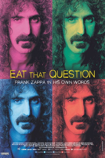 Póster de Eat That Question: Frank Zappa in His Own Words