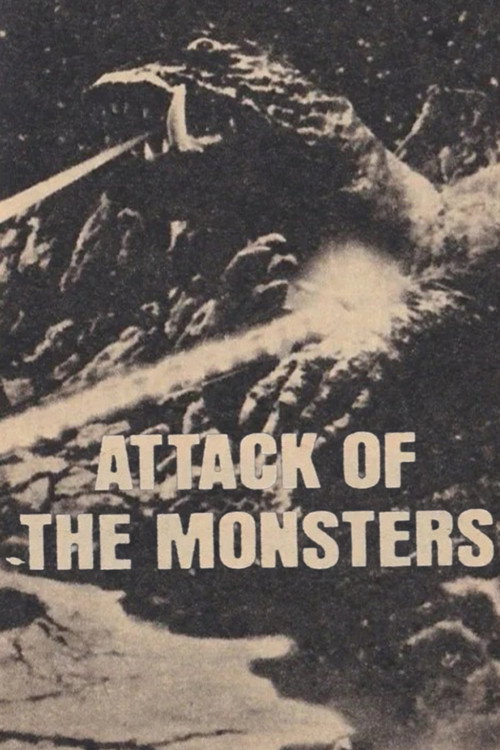 Póster de Attack of the Monsters