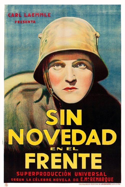 Póster de Sin Novedad en el Frente