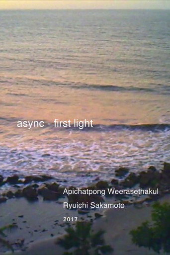 Póster de async - first light