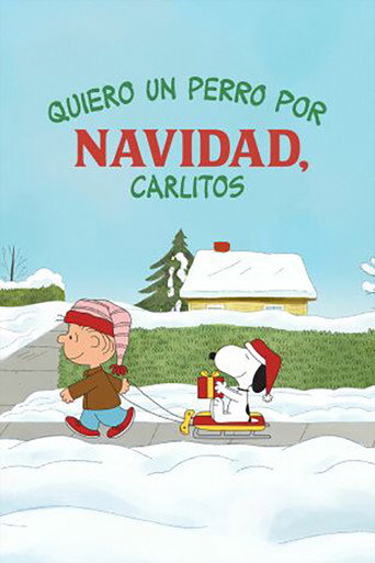Póster de Quiero un perro para Navidad, Charlie Brown