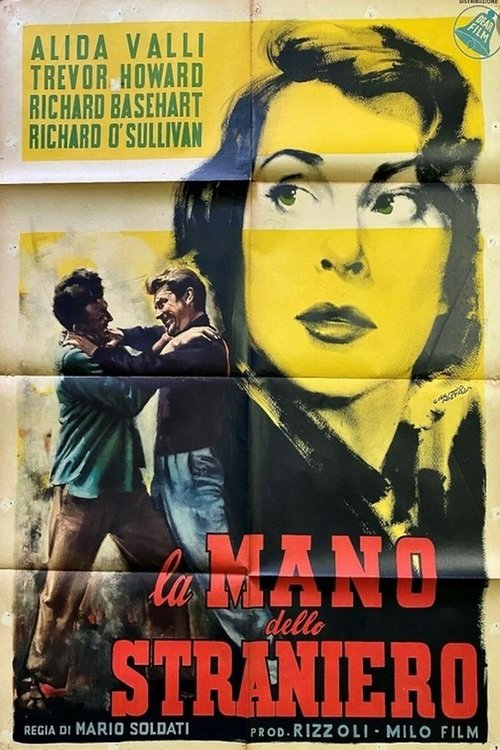 Póster de La mano dello straniero