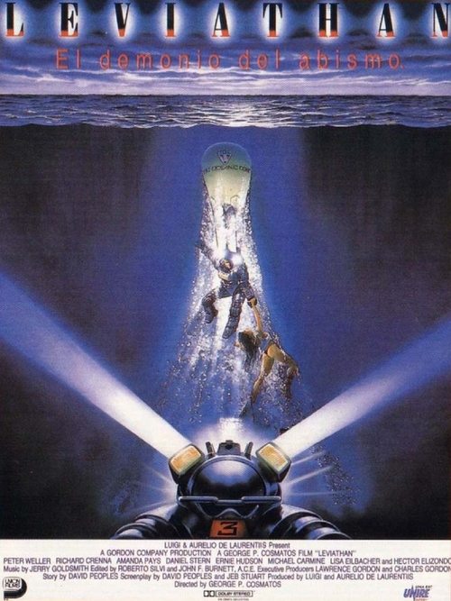 Póster de Leviathan. El demonio del abismo