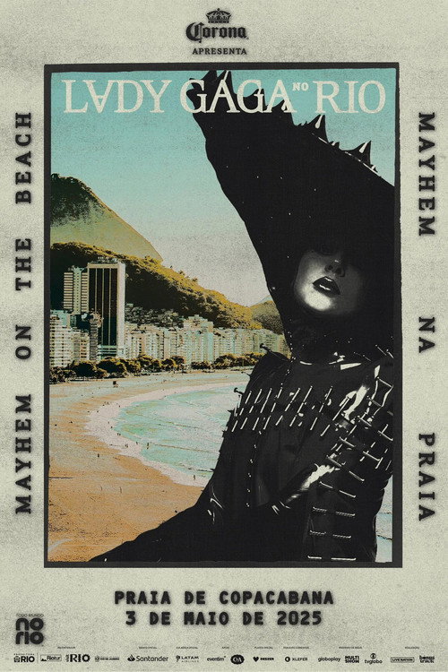 Póster de Todo Mundo no Rio com Lady Gaga