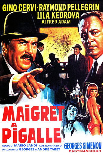 Póster de Maigret a Pigalle
