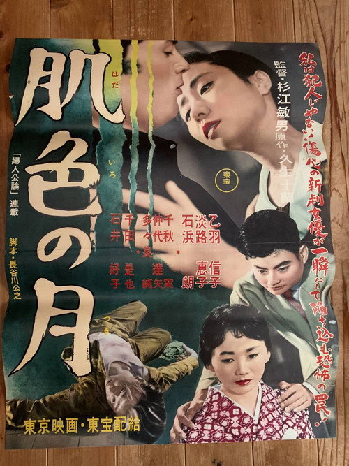 Póster de 肌色の月