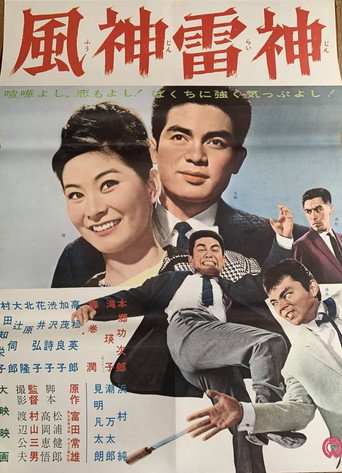 Póster de 風神雷神