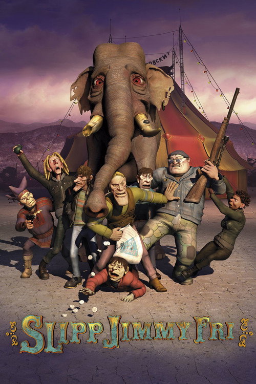 Póster de Slipp Jimmy fri