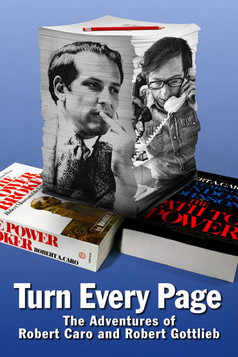 Póster de Turn Every Page - The Adventures of Robert Caro and Robert Gottlieb