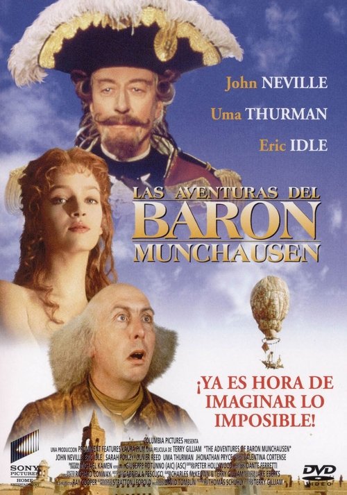 Póster de Las aventuras del Barón Munchausen