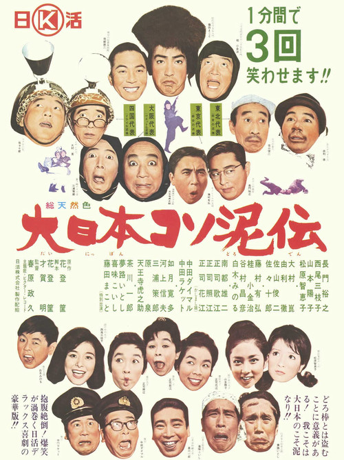 Póster de 大日本コソ泥伝