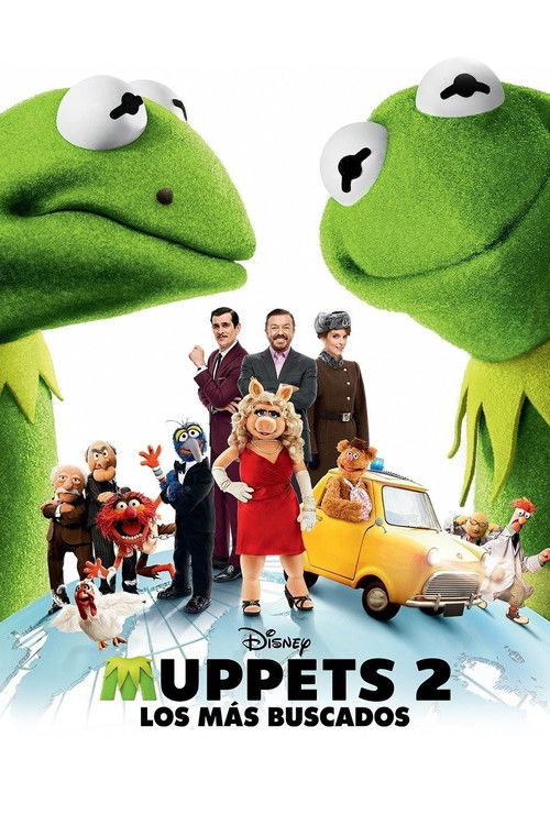 Póster de Los Muppets 2: Los más buscados