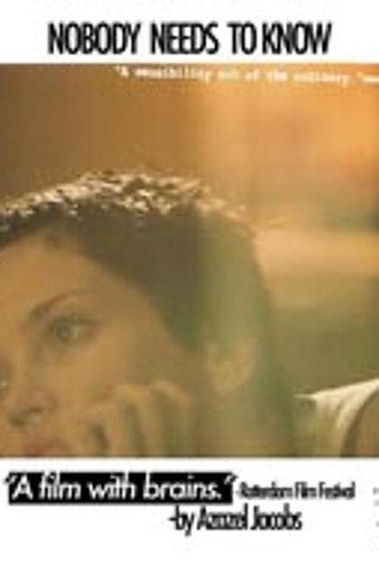 Póster de Nobody Needs to Know