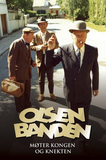 Póster de Olsenbanden møter Kongen og Knekten