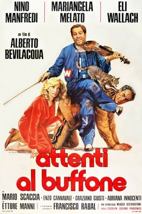 Póster de Attenti al buffone