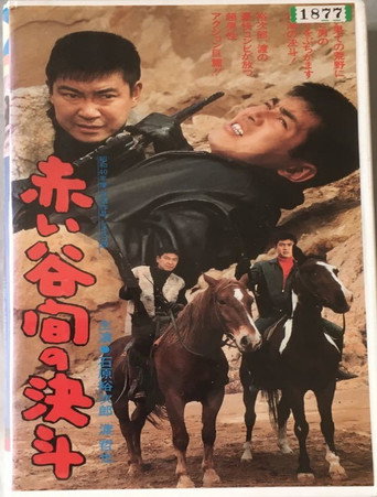 Póster de 赤い谷間の決斗