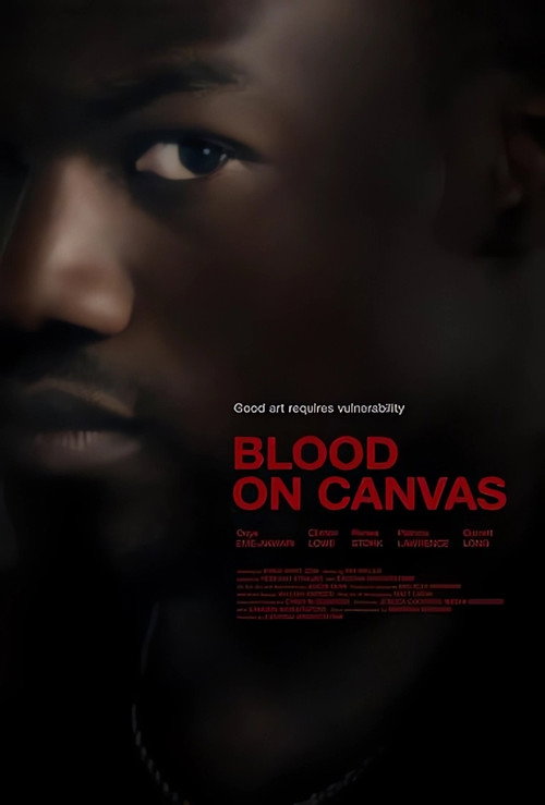 Póster de Blood on Canvas