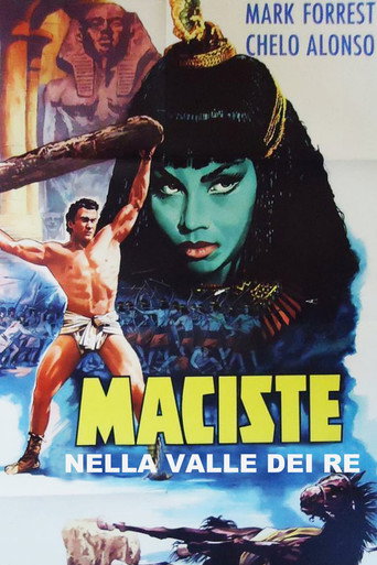 Póster de Maciste nella valle dei Re
