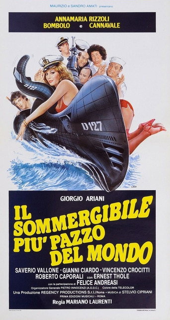 Póster de Il sommergibile più pazzo del mondo