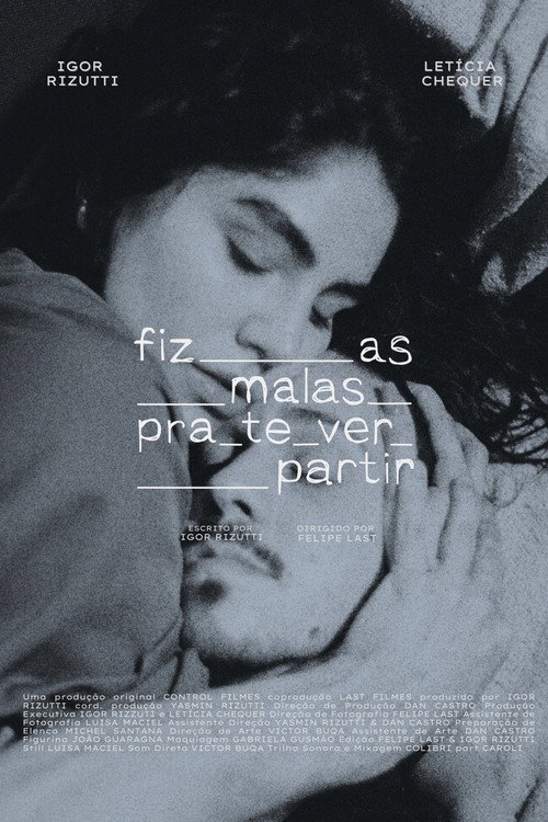 Póster de Fiz as malas pra te ver partir