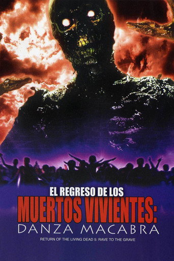 Póster de El Regreso de los Muertos Vivientes 5: Danza Macabra