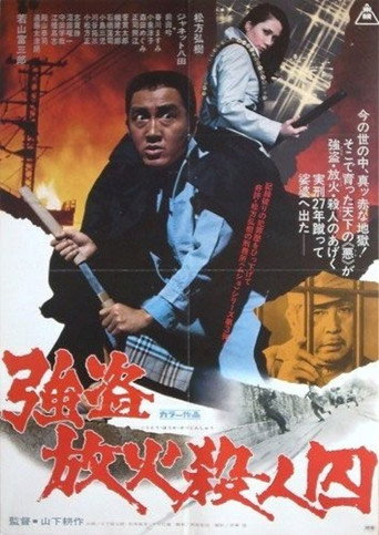 Póster de 強盗放火殺人囚