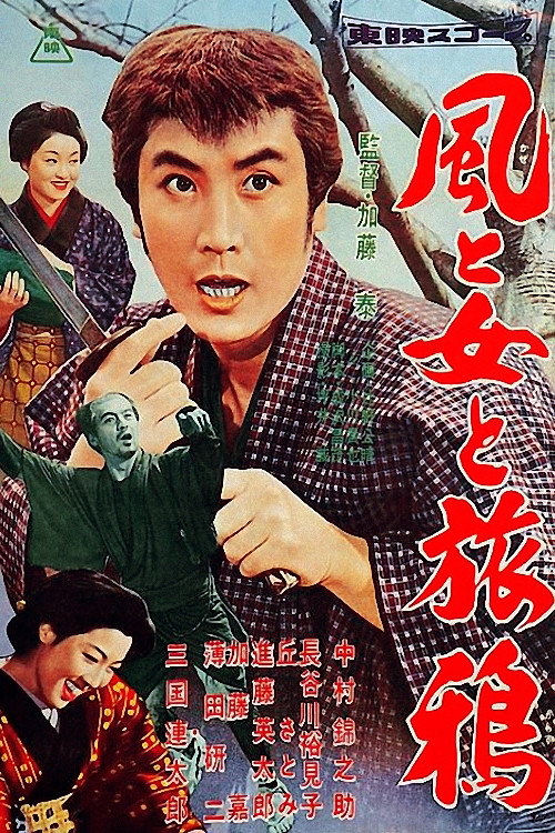 Póster de 風と女と旅鴉