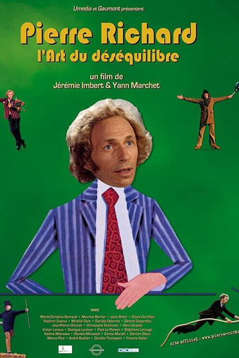 Póster de Pierre Richard, l'art du déséquilibre