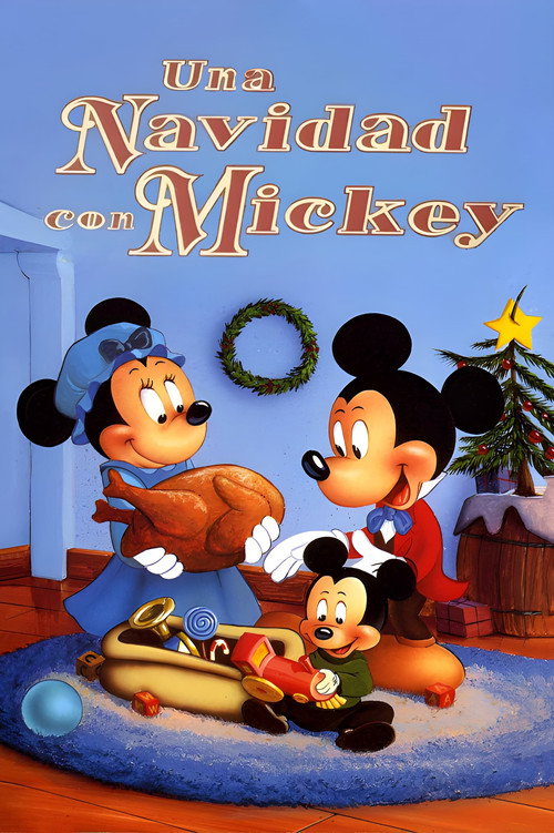 Póster de Cuento de Navidad de Mickey