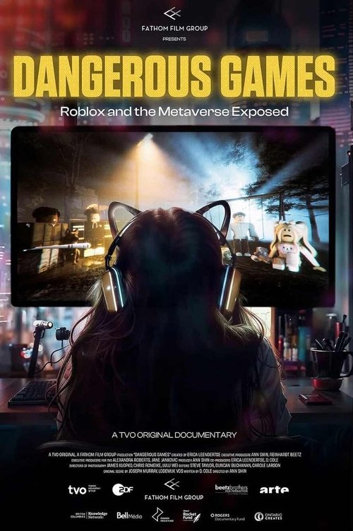 Póster de Dangerous Games: Roblox and the Metaverse Exposed