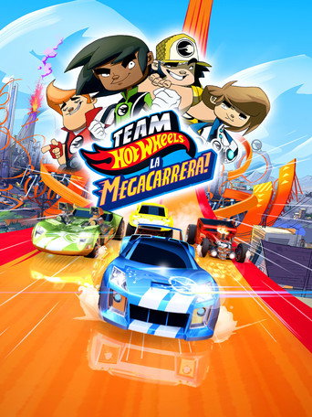Póster de Team Hot Wheels - ¡La Carrera Extrema!