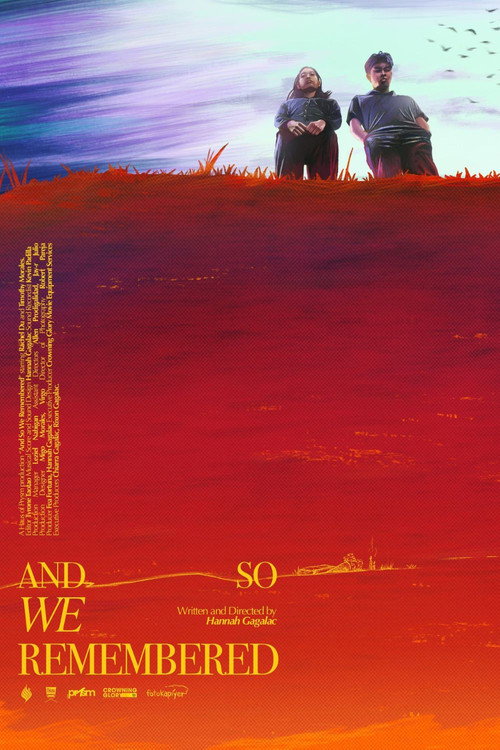 Póster de and so we remembered