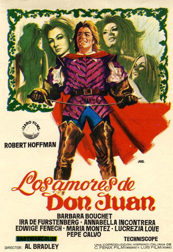 Póster de Le calde notti di Don Giovanni