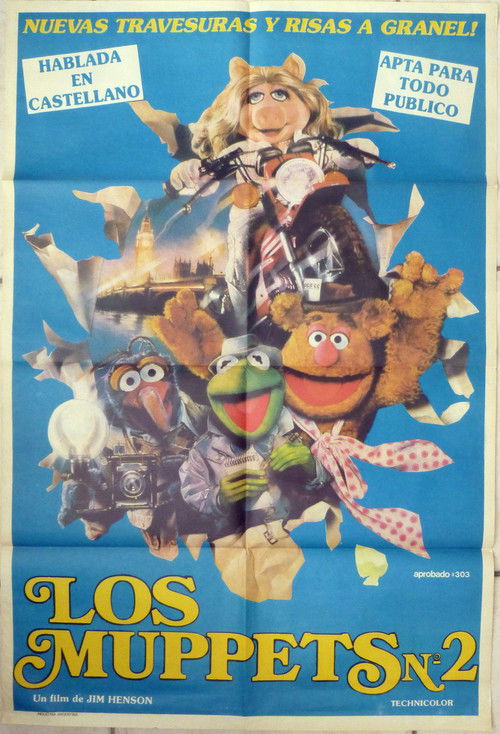Póster de La gran aventura de los Muppets
