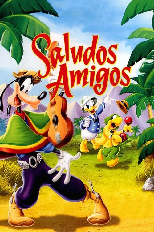 Póster de Saludos amigos