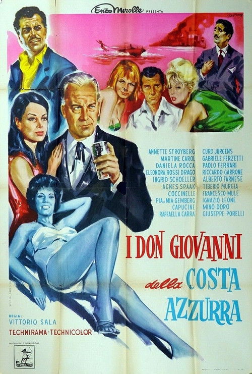 Póster de I don Giovanni della Costa Azzurra