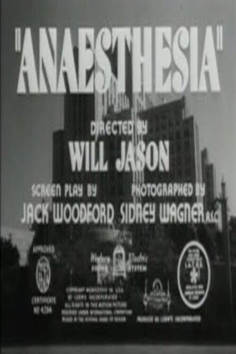 Póster de Anaesthesia