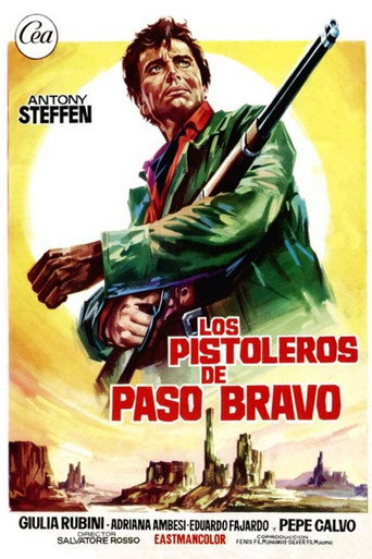 Póster de Uno straniero a Paso Bravo