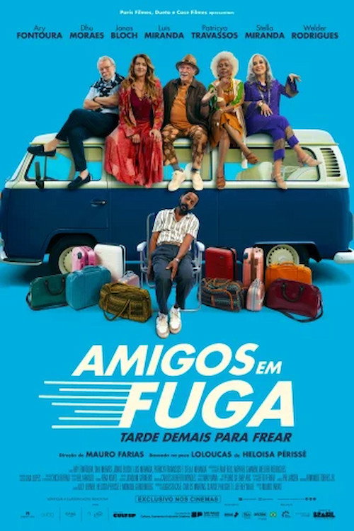 Póster de Amigos em Fuga