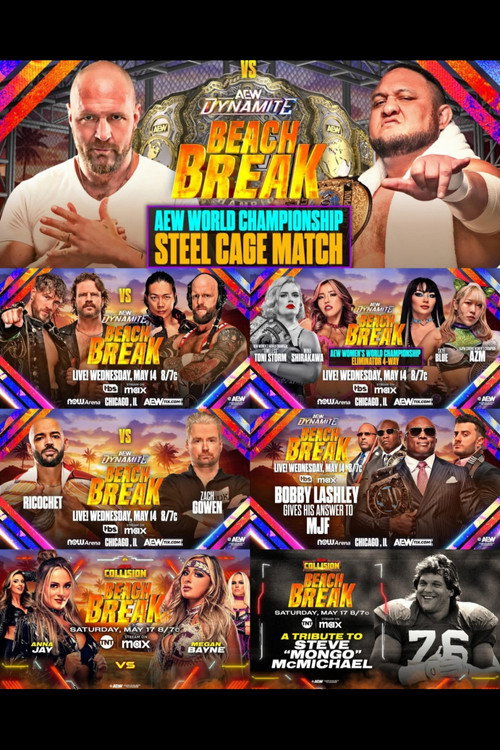 Póster de AEW Dynamite: Beach Break 2025
