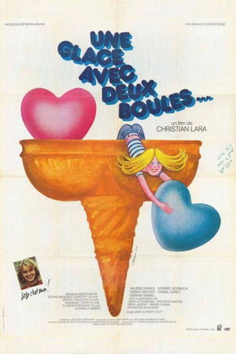 Póster de Une glace avec deux boules...
