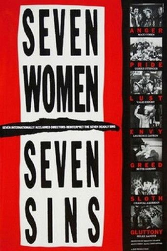 Póster de Seven Women, Seven Sins