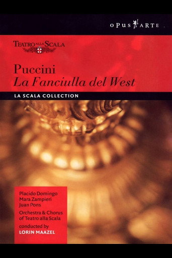 Póster de La Fanciulla Del West