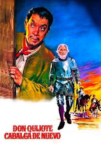 Póster de Don Quijote cabalga de nuevo
