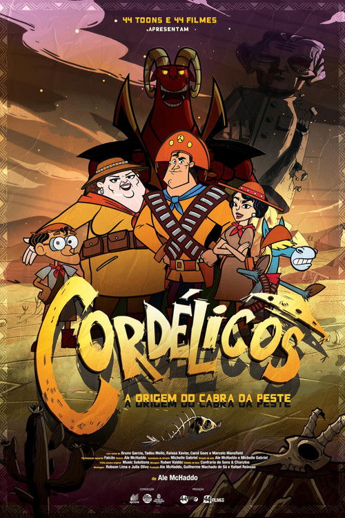 Póster de Cordélicos: A Origem do Cabra da Peste