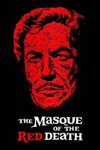Póster de La muerte con máscara roja