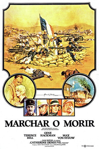 Póster de March or Die